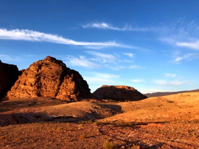 Landscape Photo Of Desert Rock Formation photo