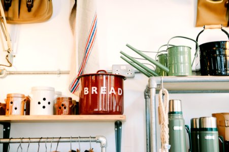 Kitchenware On Side Tables