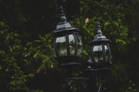 Black Street Lamps photo