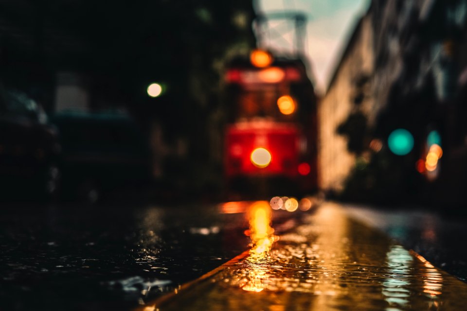 Asphalt Blur Blurred