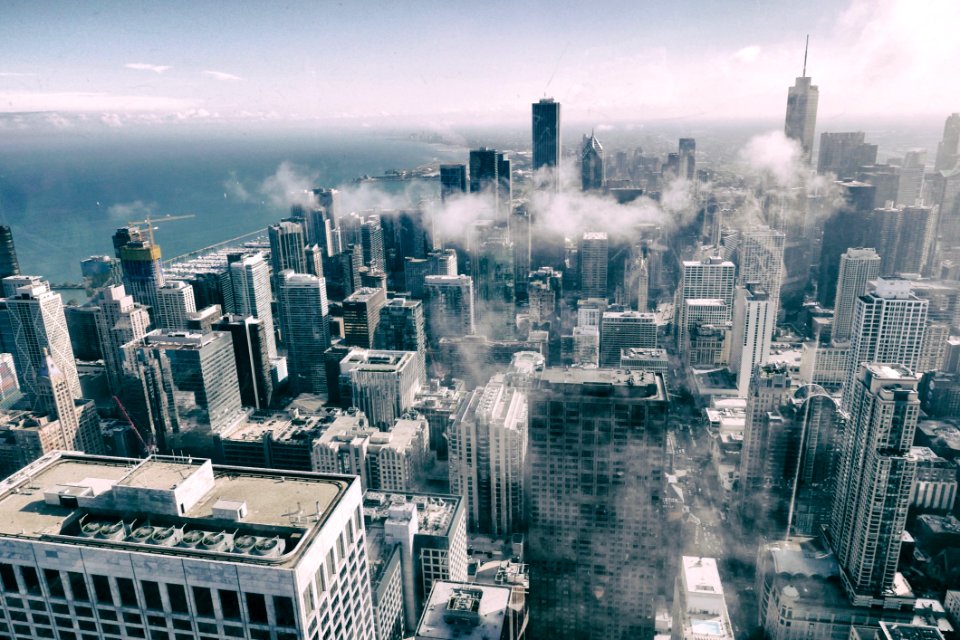 Aerial Greyscale Photography Of New York City