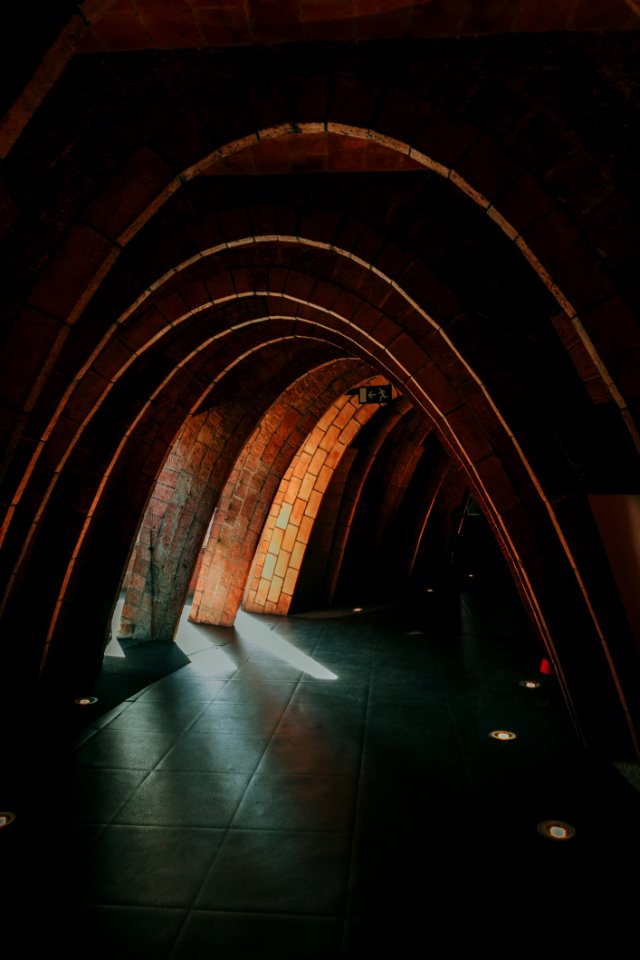 Brown Multi-arc Green-floored Tunnel