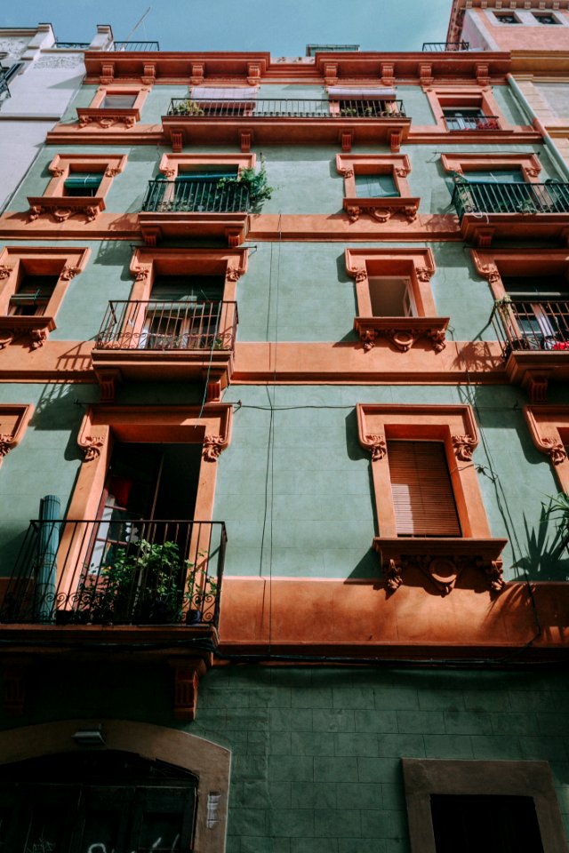 Low Angle Shot Of The Apartment Building