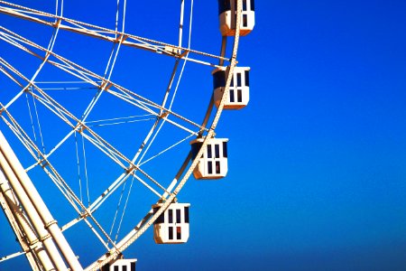 Beige Ferris Wheel