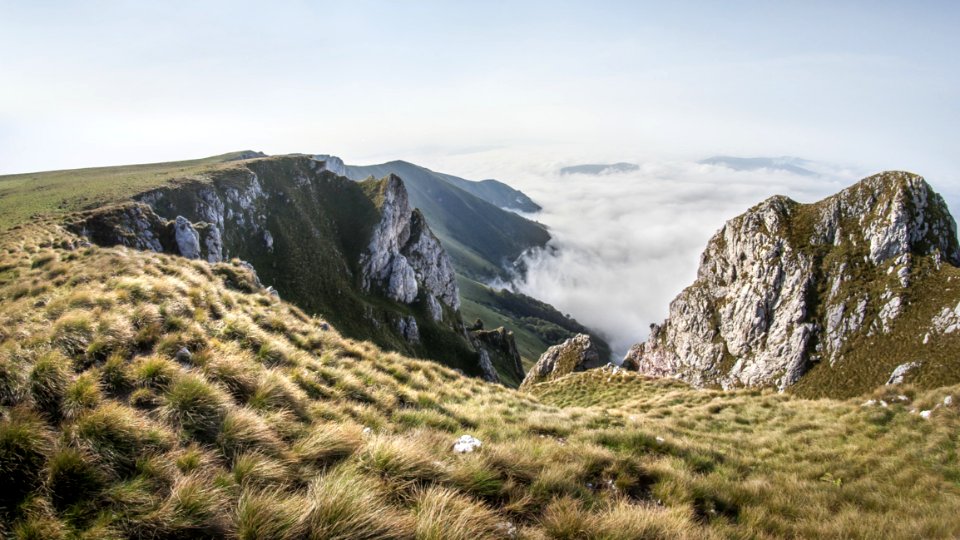 Scenic View Of The Mountain photo