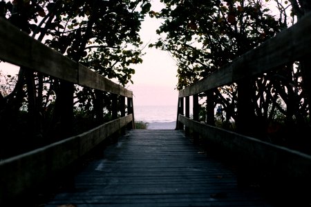 Beach Boardwalk Ocean