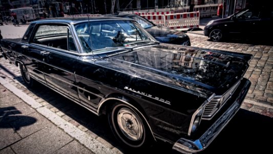 Automobile Black Bumper