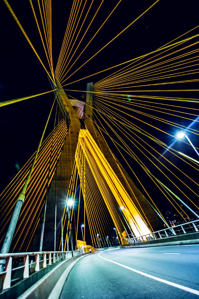 Bridge Evening Highway Light photo