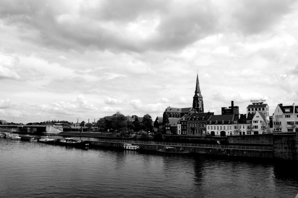 Architecture Boats Bridge Buildings