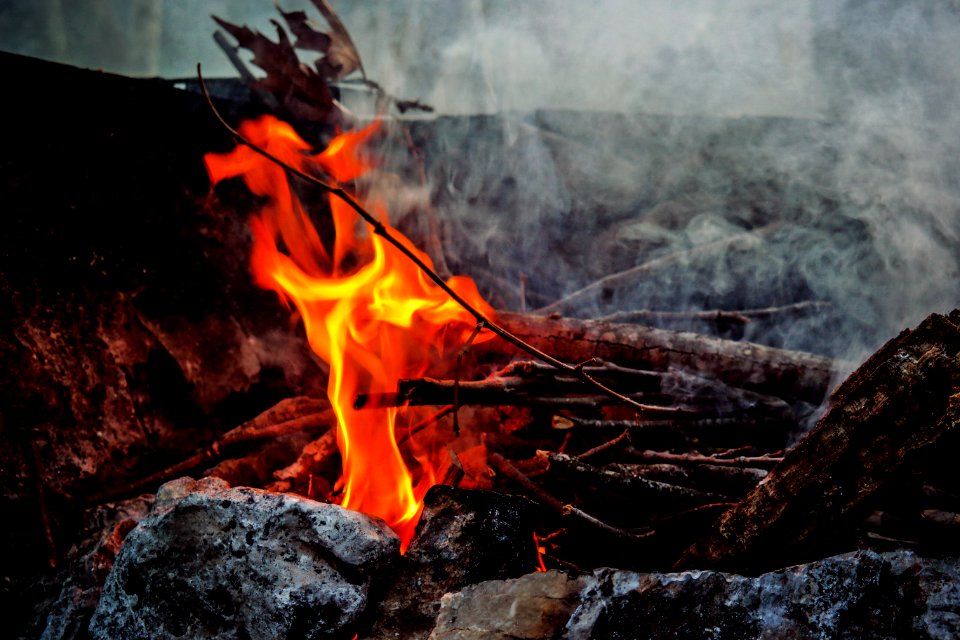 Ash Blaze Bonfire Burn