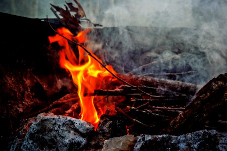 Ash Blaze Bonfire Burn photo