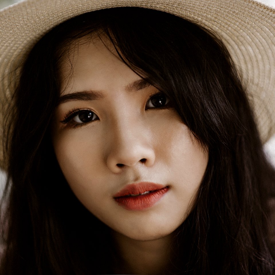Woman Wearing Brown Hat