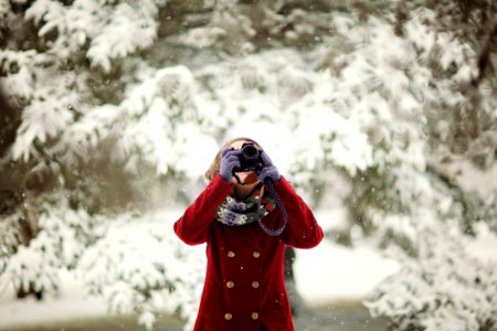 Camera Cold Fashion Female