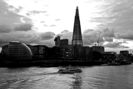 Architecture Black-and-white Boat
