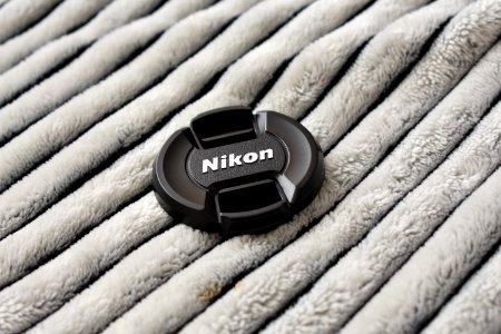 Black Nikon Dslr Camera Lens Cover photo