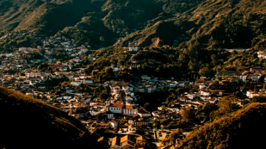 Top View Photo Of City