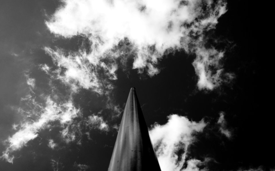 Black-and-white Clouds Cloudy Daylight