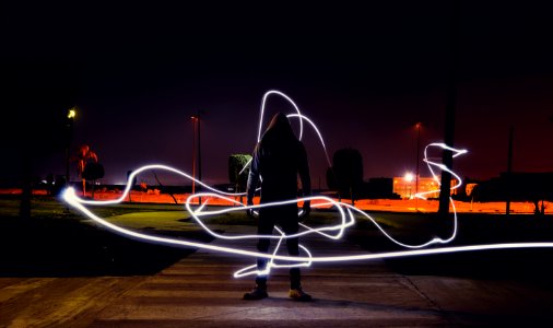 Photography Of Person Wearing Hoodie Jacket photo