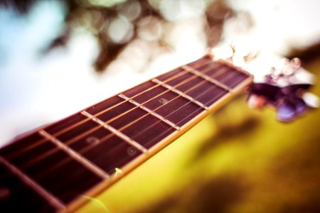 Acoustic Acoustic Guitar Blur photo