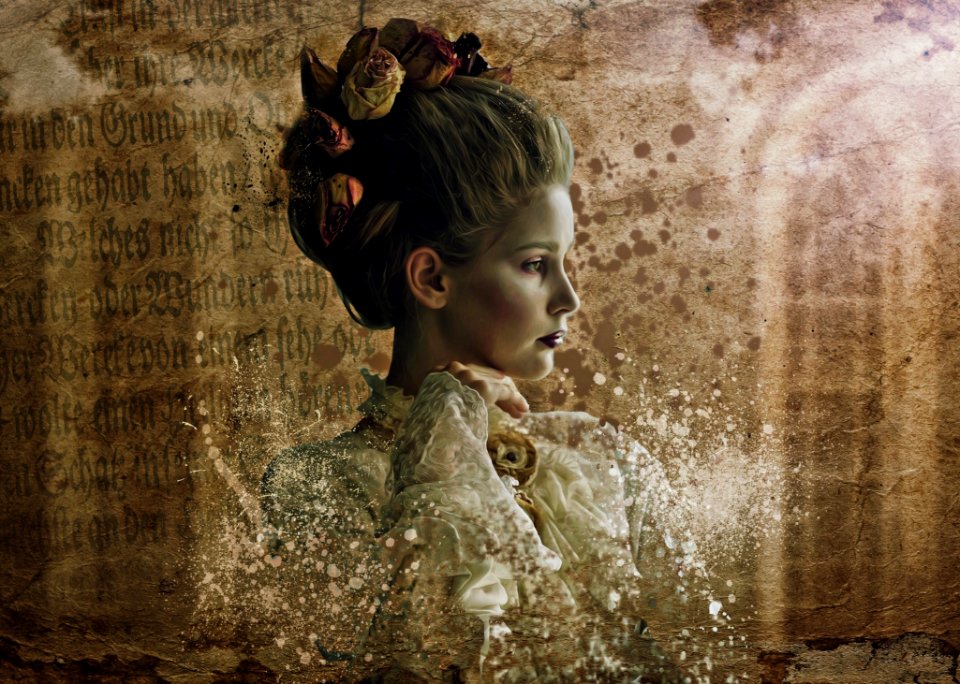 Girl Temple Tree Texture