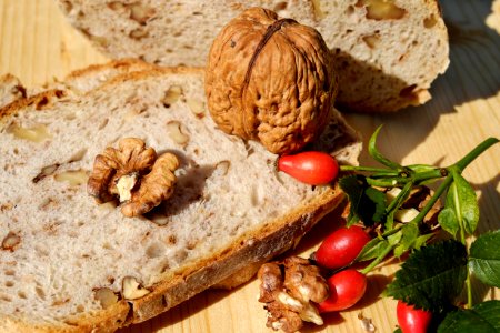 Vegetarian Food Food Whole Grain Rye Bread photo