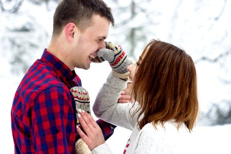 Blur Cold Couple Emotion