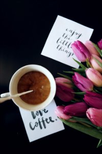 Background Black Caffeine Cards