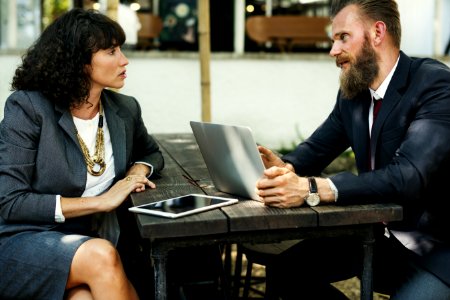 Agreement Beard Brainstorming photo