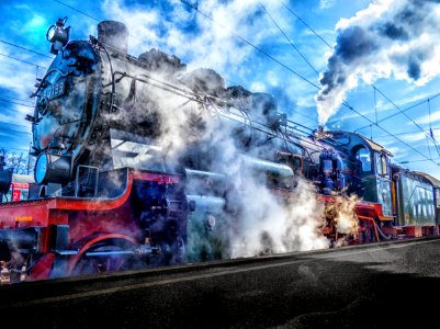 Transport Rail Transport Locomotive Track