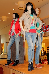 Shopping fashion jeans photo