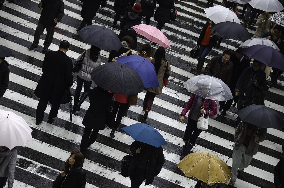 Japan osaka umbrella