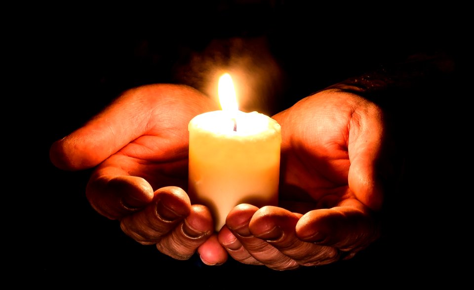 Candle Hand Lighting Finger