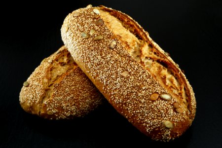 Bread Baked Goods Rye Bread Whole Grain photo