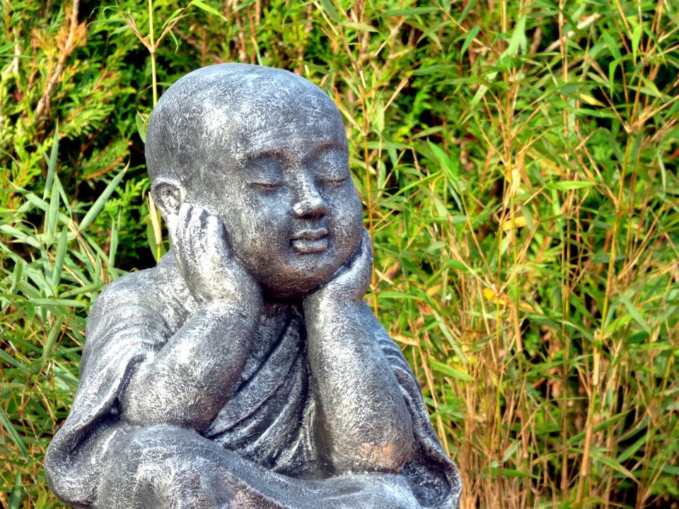 Sculpture Statue Grass Stone Carving