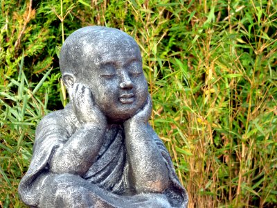 Sculpture Statue Grass Stone Carving