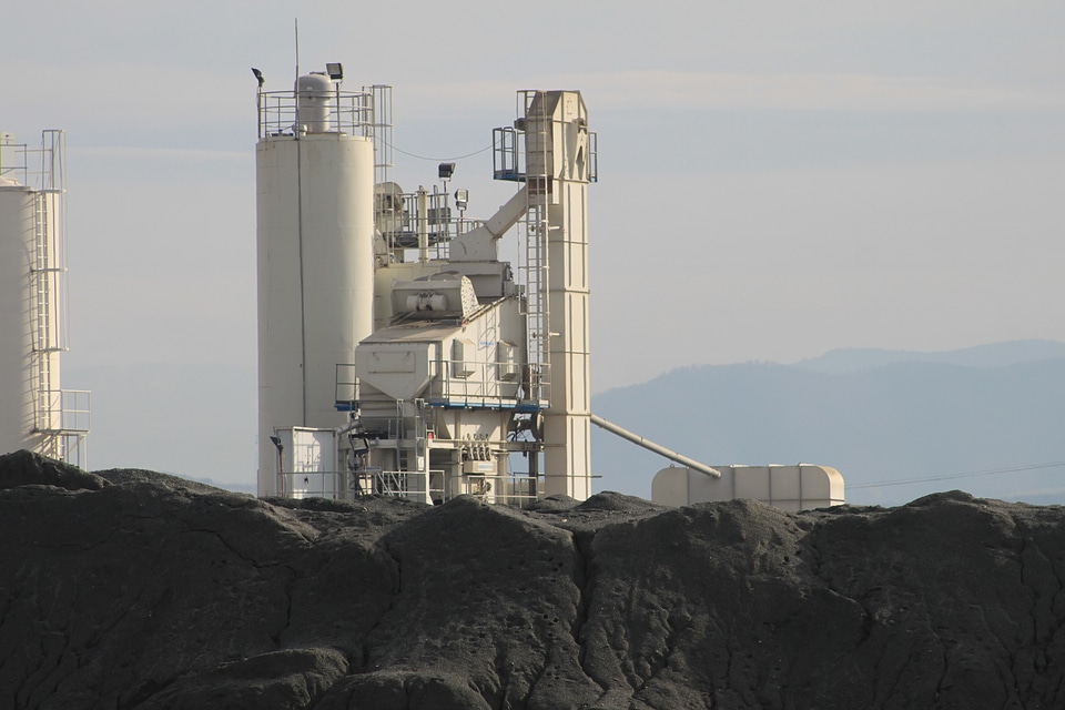 Building dump raw materials