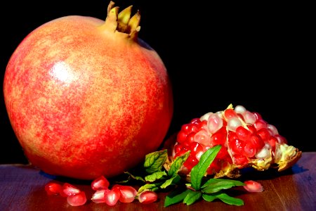 Pomegranate Fruit Natural Foods Food photo