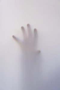 Art Fingers Foggy Hand photo