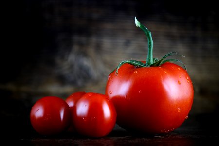 Natural Foods Vegetable Fruit Potato And Tomato Genus