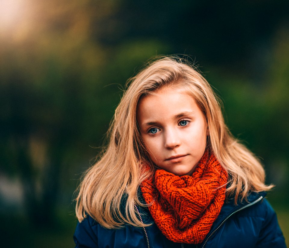 Beautiful Blur Child