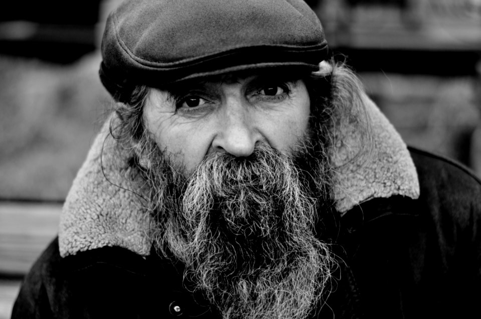Aged Beard Black And