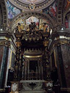 Interior catholic decoration photo