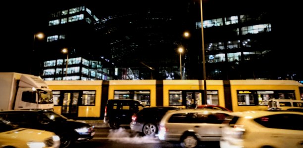 Architecture Blur Bus