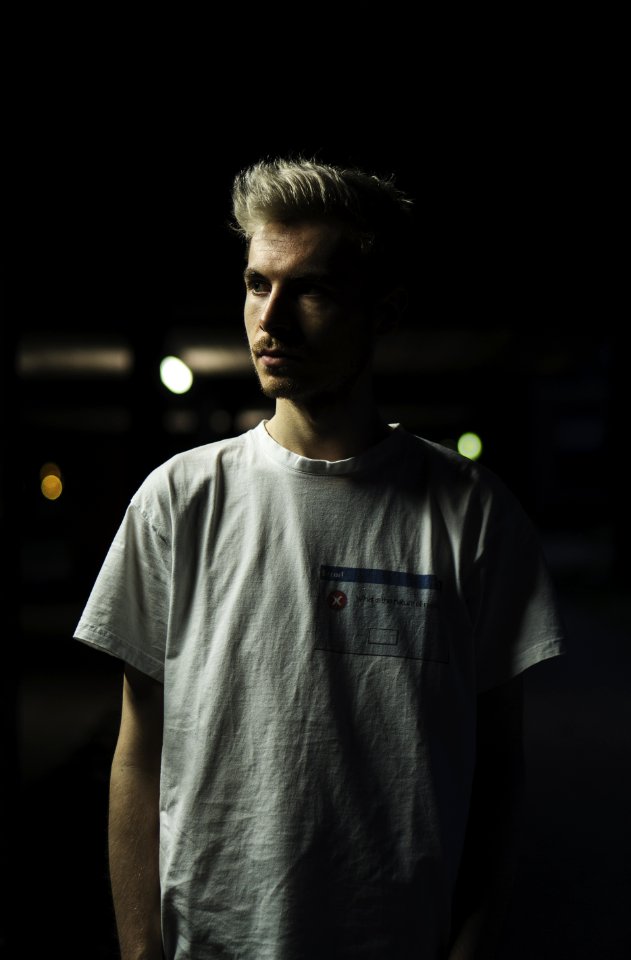 Boy Dark Evening Face