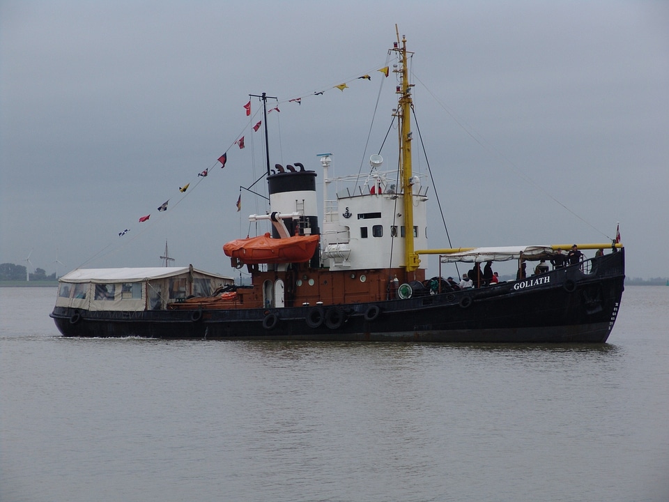 Ship boat bremerhaven