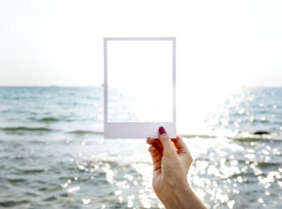 Frame Hand Location Ocean