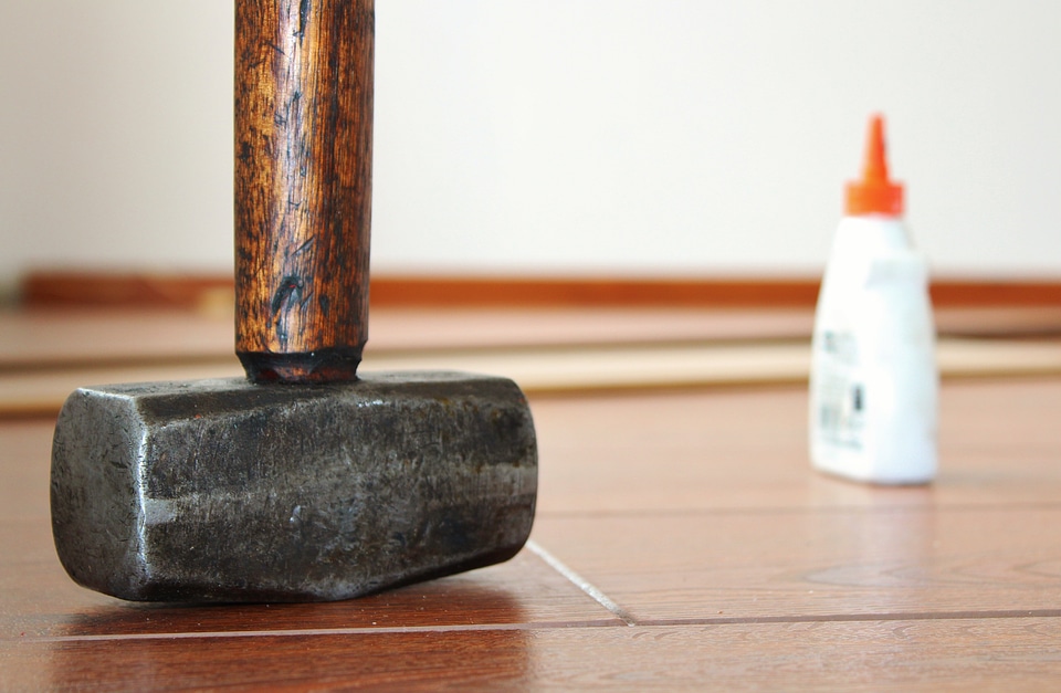 Laminate renovation embarrassed