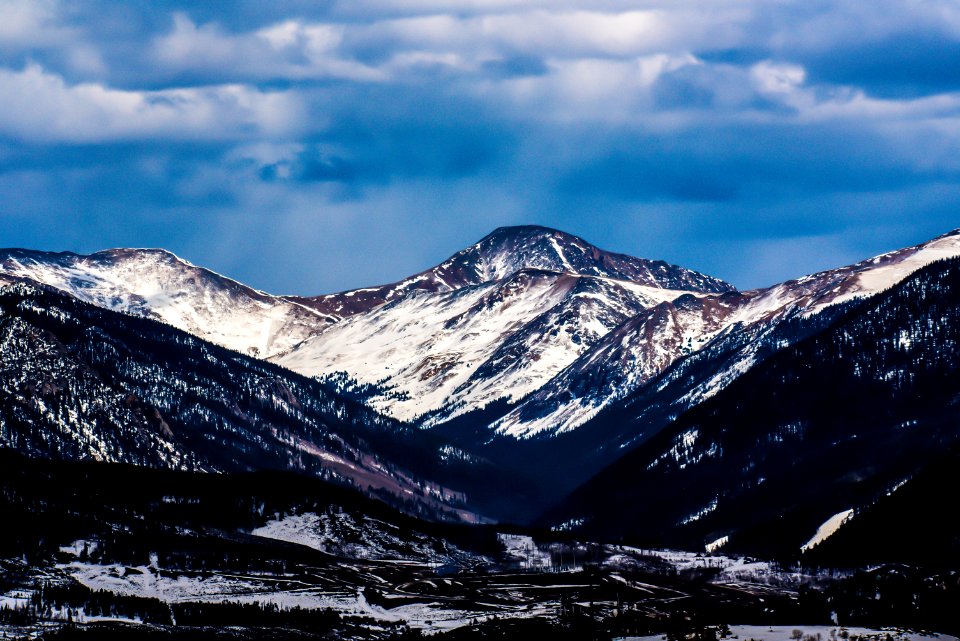 Sky Mountainous Landforms Mountain Snow
