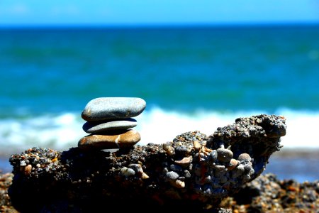 Sea Shore Rock Pebble photo