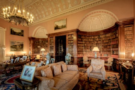 Harewood House The Main Library
